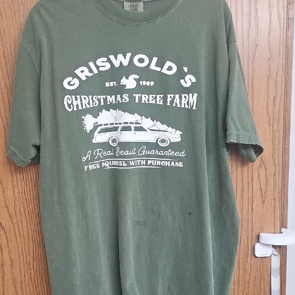Christmas Tree Farm Green T-Shirt